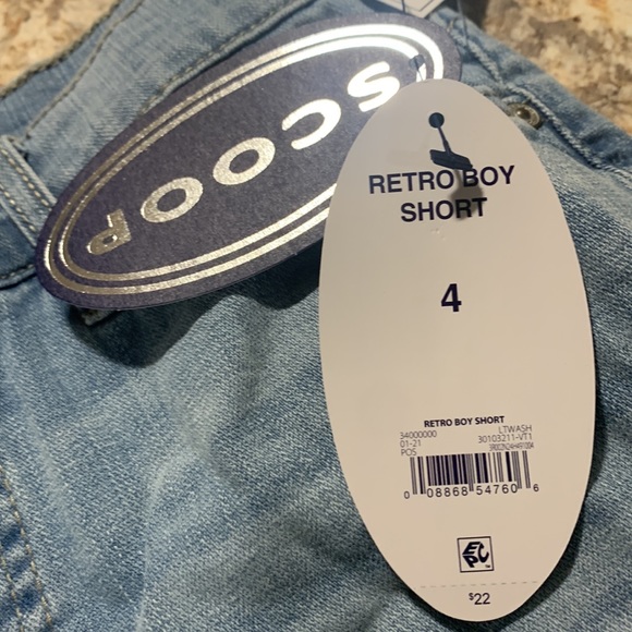 Blue jeans shorts by scoop - Picture 7 of 7